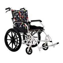 Прочная Большая водонепроницаемая ручная инвалидная коляска из алюминиевого сплава из ткани Оксфорд, дышащая прогулочная палка, портативная складная тележка 2024 - купить недорого