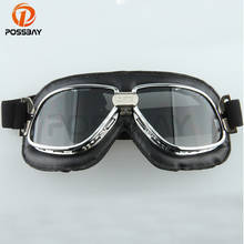 Possbay óculos vintage para motocross, óculos de proteção para bicicleta mountain bike esqui, exercícios ao ar livre 2024 - compre barato