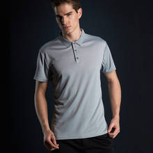 MRMT-Camiseta de secado rápido para hombre, camisa de manga corta con solapa de color sólido, 2021 2024 - compra barato