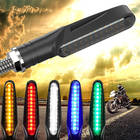 1Pcs Universal Motorcycle Motorbike LED Turn Signal Indicator Light Amber For Brake Signal Indicators Running Lights - photo 2026