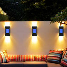4 PACK Solar LED Light For Garden Decor Outdoor Waterproof Solar Lights Sconces Wall Lamps LED Garden Lights Outdoor Solar Lamp 2024 - buy cheap