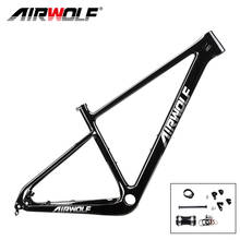 AIRWOLF Light Carbon Mtb Frame XC 29er Hardtail Boost 148 or Quick Release 142*12mm 135*9mm Montain Bike Frameset Matte Glossy 2024 - buy cheap