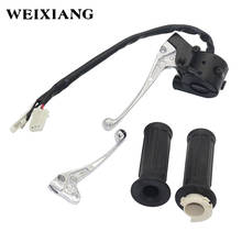 Motorcycle Twist Throttle Housing Switch Left Right Brake Lever And Grips Dirt Bike For Yamaha PW50 PY50 2024 - buy cheap