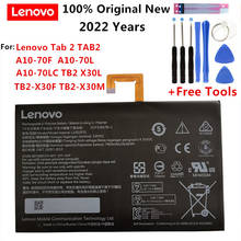 Original new 3.8V 7000mAh 26.6Wh Original L14D2P31 Battery For Lenovo Tab 2 A7600-F A10-70F Tab2 A10-70 A10-70L Battery 2024 - buy cheap