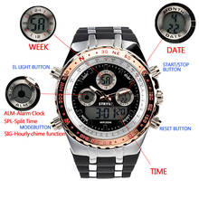 Relogio Masculino Для мужчин цифровые часы в стиле милитари электронные спортивные часы Для мужчин Водонепроницаемый Часы светодиодный Цифровые наручные часы Мужские часы 2024 - купить недорого