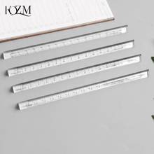 15cm Transparent Straight Ruler Students Stationery Simple Triangular Rulers Both Sides Acrylic Measuring Tools 2024 - buy cheap