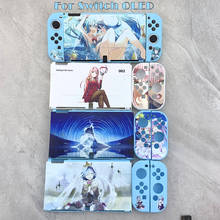 2022 New Cute Cartoon Anime Soft TPU Skin Protective Case for Nintendo Switch OLED Console JoyCon Controller Housing Shell Cover 2024 - compre barato