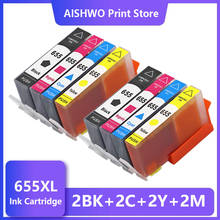 8PCS Compatible 655 Ink Cartridge Replacement for HP 655 HP655 for deskjet 3525 5525 4615 4625 4525 6520 6525 6625 Printer 2024 - buy cheap