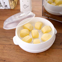 Microwave oven special steamer household heating supplies microwave tools steaming box steamed buns buns utensils steamer 2024 - buy cheap