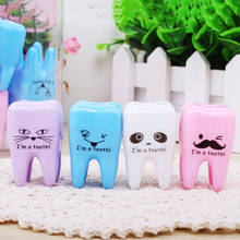 1-4PC Pencil Sharpener Cutter Knife Kawaii Stationery Creative Candy Color Teeth Shape Sharpener For Pencil School Office Supply 2024 - buy cheap