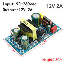 90-260VAC To DC 12V 2A   switching power supply board high power industrial bare board power supply module AC-DC module 2024 - buy cheap