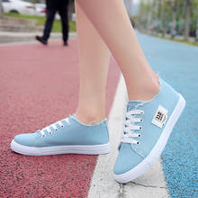 Women Casual Shoes Women Fashion Spring Summer Canvas Sneakers Women Platform Vulcanize Shoes Zapatillas Mujer 2024 - buy cheap