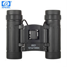 APEXEL-prismáticos con Zoom compacto 8x21, binoculares de largo alcance de 1000m, plegables, HD, potente, Mini telescopio, óptica BAK4 FMC, soporte Dropshipping 2024 - compra barato