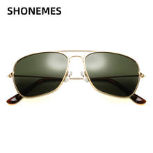 ShoneMes Square Sunglasses Men Women Vintage Designer Driving Shades Metal Frame Sun Glasses for Male Female 2024 - buy cheap
