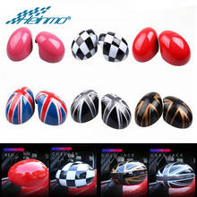 For MINI Cooper Accessories Car Styling Rearview Mirror Stickers Cover For MINI R55 R56 R57 R58 R59 R60 R61 Countryman Clubman 2024 - buy cheap