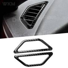 Carbon Fiber Car Dashboard Side AC Outlet Air Vent Trim Frame Cover Stickers For Toyota GT86 FT86 ZN6 Subaru BRZ 2013-2020 2024 - buy cheap