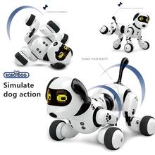 Robô brinquedo programável 2.4g, controle remoto sem fio, brinquedo inteligente com falas, para crianças e animais de estimação 2024 - compre barato