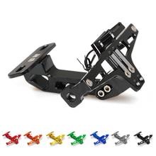 Motorcycle License Plate Bracket Holder CNC FOR HONDA CBR 600F CB 1000R CB 500X FOR SUZUKI BANDIT 1200 GN 125 GSR 250S ETC. 2024 - buy cheap