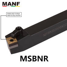MANF turning tool holder 20mm MSBNR-2020K12 Cutter Arbor External Turning Tools Holder Boring Metal Cutting Tool holders 2024 - buy cheap