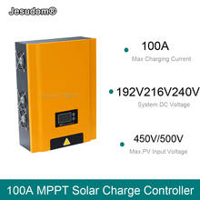 Автоматический контроллер заряда солнечной батареи MPPT, 192 в, 216 в, 240 в, в, ЖК-дисплей 2024 - купить недорого