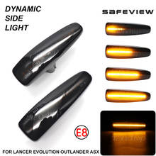 Dynamic Blinker Flashing Turn Signal Lights Side Marker Repater Indicator Car Bulb For Mitsubishi Lancer Evolution X 2008-2018 2024 - buy cheap