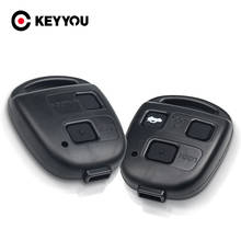 KEYYOU Car Key Shell 2/3 Buttons Remote Case For Toyota Yaris Camry Corolla For Lexus Es Rx Is Lx IS200 RX300 ES300 LS400 GX460 2024 - buy cheap