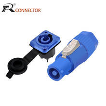 1pc Input/Output Waterproof PowerCON Type A NAC3FCA+NAC3MPA-1 Chassis Plug Panel Adapter 3Pins Powercon Speaker Connector 2024 - buy cheap