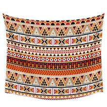 Tapiz con estampado étnico azteca tradicional, tapices de Mandala Boho, brujería, colcha colgante de pared, manta, estera de playa 2024 - compra barato