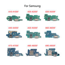 USB Charge Dock Board Charging Socket Connector Flex Cable For Samsung A10 A105F A20 A205F A30 A305F A40 A50 A505F A60 A70 A80 2024 - buy cheap