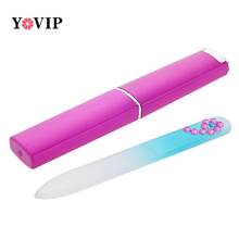 Hot Durable Crystal Glass Nail Art Buffer Files Pro Women Girls Ladies File Manicure Device Tool 2024 - buy cheap