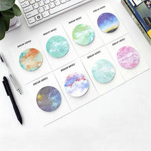 1pc Kawaii Mini Paper Sticky Notes Self Adhesive Journal Memo Notes N Times Sticker Round Writing Pads School Office Stationery 2024 - buy cheap