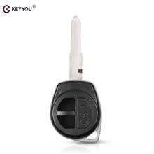KEYYOU 10PCS Replacement With HU133R blade Remote Car Key Case Shell Fob Housing For Suzuki Swift Key Auto 2 Buttons Cover 2024 - buy cheap