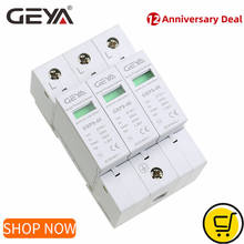 GEYA GSP8-3P Electric Surge Protector 275V 385V 400V 440V 40KA SPD House Surge Protector EU 2024 - buy cheap