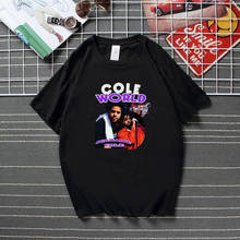 Camiseta de algodón para hombre, ropa de calle, Vintage, J cole, Dreamville, Hip Hop, Rap, Unisex, de alta calidad 2024 - compra barato