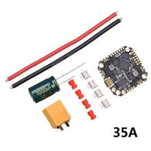 JHEMCU GHF411AIO Pro 35A F4 OSD Flight Controller Built-in 35A BLHELI_S 2-6S 4in1 Brushless ESC for FPV Racing Toothpick Drones 2024 - buy cheap