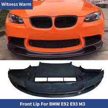 for E90 E92 E93 M3 Carbon Fiber Front Bumper Lip Spoiler Splitters for Bmw 3 Series E90 E92 E93 M3 Car Body Kit 05-13 2024 - buy cheap