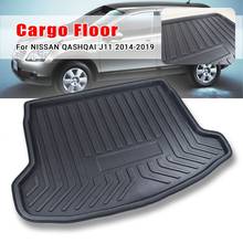 Forro da bagageira da carga traseiro tapete de carga tapete de piso chute de lama para nissan dualis qashqai j11 2014 2015 2016 2017 2018 2019 2024 - compre barato