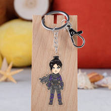 Game Apex Legends Big Escape Keychain Cartoon Figure Acrylic Pendant Keyring Souvenirs Gift 2024 - buy cheap