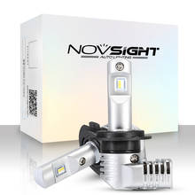 Novsight-lâmpadas automotivas de led h7, farol h4 para carro h11, h16jp 9005, 9006, 9012, p13, psx24w, psx26w, 50w, 10000lm, 6500k, design 1:1 2024 - compre barato