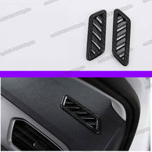 carbon fiber car dashboard air inlet vent trims chrome for volkswagen t roc vw t-roc 2017 2018 2019 2020 2021 accessories auto 2024 - buy cheap