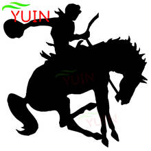 Horse Riding Sports High Quality Car Sticker Fashion Chuang Decoration Personality PVC Waterproof Decals Can Be Customized Color 2024 - buy cheap