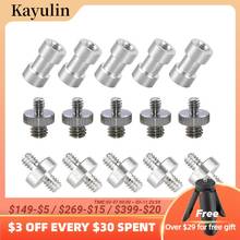 Kayulin-kit de parafusos, 1/4 polegadas, 3/8 polegadas, kit para câmera dslr, equipamento e acessórios de montagem (15 peças) 2024 - compre barato