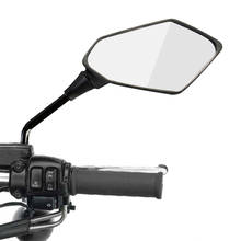 2Pcs/Pair Motorcycle Rearview Mirror Scooter E-Bike Rear View Mirrors Back Side Convex Mirror 8mm 10mm 2024 - buy cheap