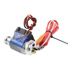 Full metal V6 Wade Short distance J-head Hotend 12V/24V for 1.75mm/3.0mm Extruder with Cooling Fan Nozzle for 3D Printer Parts 2024 - buy cheap