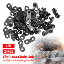 24pcs 3/8'' Chainsaw Chain Link Connectors F Oregon Type Repair Preset Straps For Chainsaw Preset Straps Practical  Garden Tool 2024 - buy cheap