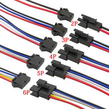5/10Pairs JST SM LED Connector 2/3/4/5/6 Pin Plug Socket Male Female Wire Cable Connectors for 3528 5050 RGB RGBW Strip Light 2024 - buy cheap