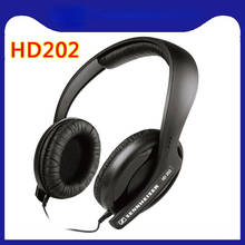 Sennheiser HD202 Headphones for Smartphones Music 3.5mm Wired Noise Isolation Stereo Deep Bass Earphone Sport Gaming Headset 2024 - buy cheap