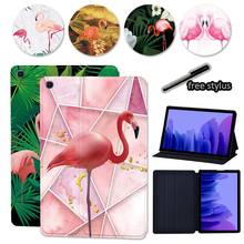 Tablet Stand Cover Case for Samsung Galaxy TAB A7 10.4 2020 T500 T505 Flamingo Pattern Funda Leather Flip Protective Shell 2024 - buy cheap