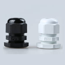 Conector de plástico para glândula, conector de plástico em nylon, à prova d'água, para 5-10mm, 100 peças 2024 - compre barato