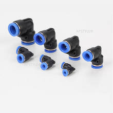 L Shaped Elbow 10mm 8mm 6mm 12mm 4mm OD Hose Tube One Touch Push in Air Pneumatic Connector Fittings Plastic Gas Quick Fitting 2024 - buy cheap